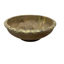 Antique Hungarian Folk Art Decorative Bowl | Chairish