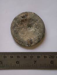 Old British Prince of Wales Feathers design metal badge ...