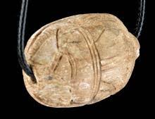 Sold at Auction: Egyptian Scarab Pendant for Thutmose III ...