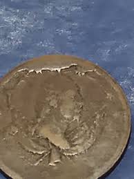 George Washington 1863 original copper Civil War exchange ...