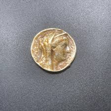 Ancient Roman Greek Bronze Tetradrachm Coated Coin With ...