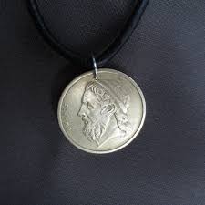 Necklaces, Pendants, Pirate, Nautical, Coin, Greece Coin, Drachma, Vintage Money, Ship, Galleon, Greece Jewelry, Coin Jewelry, Antiq, Homer - Etsy
