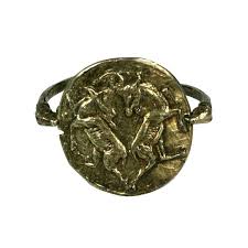 Rare Gilt Silver Capricorn Cuff, Chanel by Goossens For Sale ...