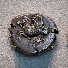 File:Corinth - 510-480 BC - silver stater - Pegasos - head of ...