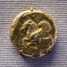 File:Lampsakos - 520-500 BC - elektron stater - forepart of ...