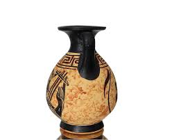 Museum Replica - Small Ancient Greek Ceramic Vase, Hand ...