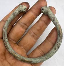 Beautiful Old Roman Art Antique Bronze Bangles With Wild ...