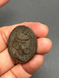 Ancient bronze Coin BACTRIAN Eucratides I with Elephant 200BC to 185BC Rare#S499 | eBay