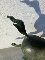 Antique Green Patina Bronze the Flying Horse of Ganzu Period ...