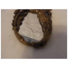 Art Nouveau Brooch Pendant Copper German. For Sale at Ruby Lane