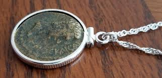 Roman Emperor Caligula Genuine Ancient Coin Pendant 925 ...