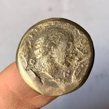 Unresearched Tiberius AR Denarius Bronze Tribute Penny Roman ...