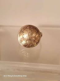 Vintage Sterling 1942 Mercury Dime Ring