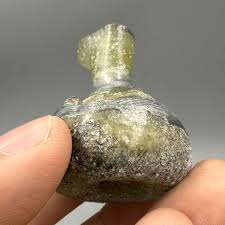 Very Rare Shape Ancient Roman Glass Bottle With Stunning ...