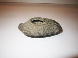 Ancient Roman Terra Cotta Oil or Fat Lamp With Molded Decoration - Wonderful as Found Condition Partially Cleaned - Etsy UK