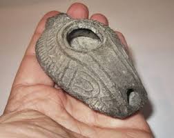 Beautiful Ancient Old Museum Quality Roman Terracotta Glazed Oil Lamp Circa 200-3000AD - Etsy India
