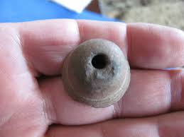 Pre-Columbian Terracotta Spindle whorl bead 200-600 A.D. | eBay