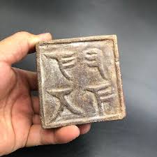 China Hongshan Culture Old Jade Carved Duck Statue Seal,#326 ...