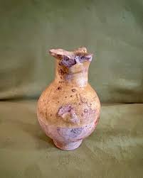 1700s French Antique Jar Pot Confit Yellow Glazed Cruche ...