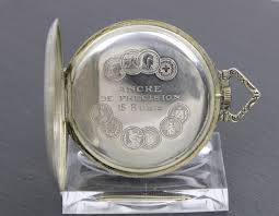 French Silver Pocket Watch, Chronometre Sabina, 1910 - Etsy