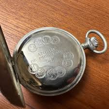 Antique Indus Incabloc 17 Jewels Antimagnetic Pocket Watch ...