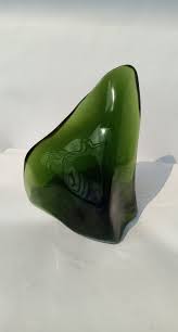 2,2 KG Yellow Green Monatomic Andara Crystal Volcanic Glass Polished - Etsy UK