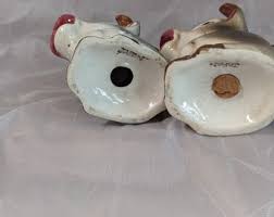 FREE SHIPPING Vtg Mid Century Ceramic Cow Salt and Pepper ...