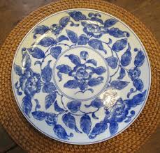 Vintage Andrea by Sadek Chinese Hand Painted Blue & White ...