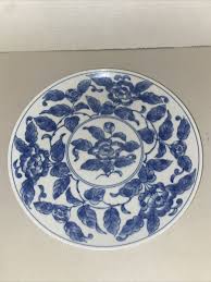 Vintage Andrea by Sadek Hand Painted Blue & White Plate ...