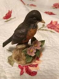 Andrea by Sadek ROBIN #9386 Porcelain Figurine, no chips or ...