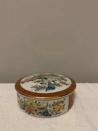 Vintage Peacock Kyushu Satsuma Porcelain 6" Trinket Box Japan Dish with Lid | eBay Australia
