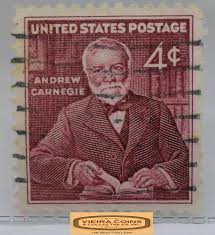 USA Postage Andrew Carnegie 4 Cents Stamp - #S41442NQ | eBay