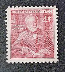US Stamp # 1171 4 Cent Andrew Carnegie Single M NG 1960 ...