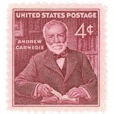 Andrew Carnegie Postage Stamp — Little Postage House
