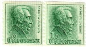 1225 - 1963 1c Andrew Jackson, Rotary Coil, Vertical Perf 10 - Mystic Stamp Company