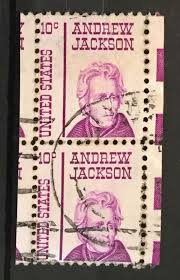 1286 Used Pair - Andrew Jackson 10c | United States, General Issue Stamp / HipStamp