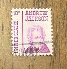 Andrew Jackson 10 Cent Stamp | eBay
