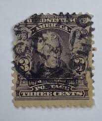 Scott#: 302 - Andrew Jackson 3¢ 1903 used single stamp Perf ...