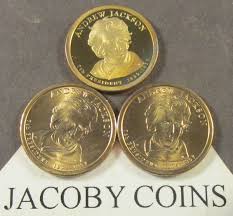 2008 P D S Andrew Jackson Presidential Dollar - Three Coin Set | eBay
