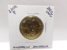 2008 P ANDREW JACKSON UNCIRCULTED DOLLAR $1 FROM MINT SET | eBay