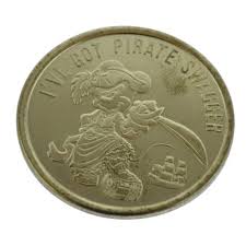 Disney World Pocket Token - Goldtone - Magic Kingdom ...