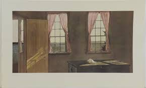 Sold at Auction: Andrew Wyeth, Andrew Wyeth Collotype "Her Room"