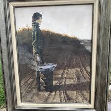 Oil Painting Manner Of Andrew Wyeth, By Bill William Yost ...