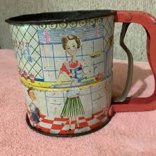 Flour Sifter Vintage - Etsy