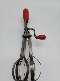 Vintage Hand Crank Stainless Egg Beater. The Taplin Mfg Co ...