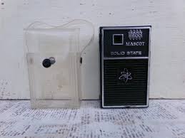 Transistor Radio Ross Mascot Solid State Mini Retro Vintage ...