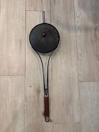 Vintage Campfire Popcorn Popper With Wooden Handle – 31.5 ...