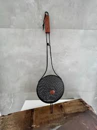 Vintage POPCORN MAKER, Fireplace Fire Pit Popcorn Popper ...