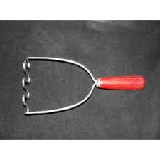 Red Bakelite Handled Potato Masher. For Sale at Ruby Lane