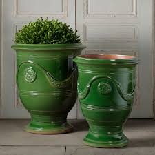 Anduze Planter- Green – Seibert-Rice